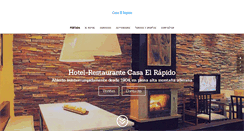 Desktop Screenshot of casaelrapido.com